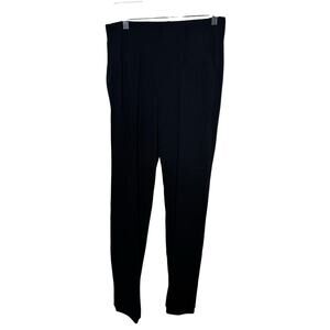 Betabrand Dress‎ Pant Yoga Pants Black Straight Leg Size S Long Stretch Office